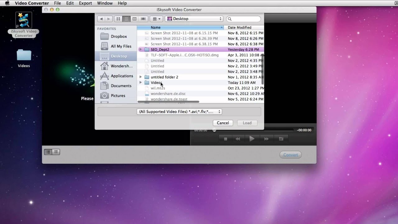 How to convert mp4 to avi on mac